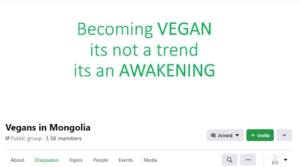vegan group